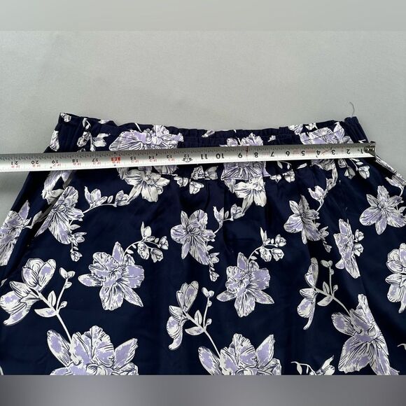 🎉5 for $45  🎉Ellos Ellos Plus Size Pull-on Paperbag Waist Skort Size 20 Blue - Picture 6 of 8